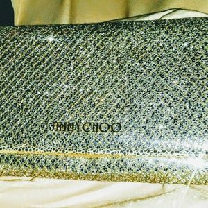 2 for 1 clutch and matching jimmy chooheels600$TDY